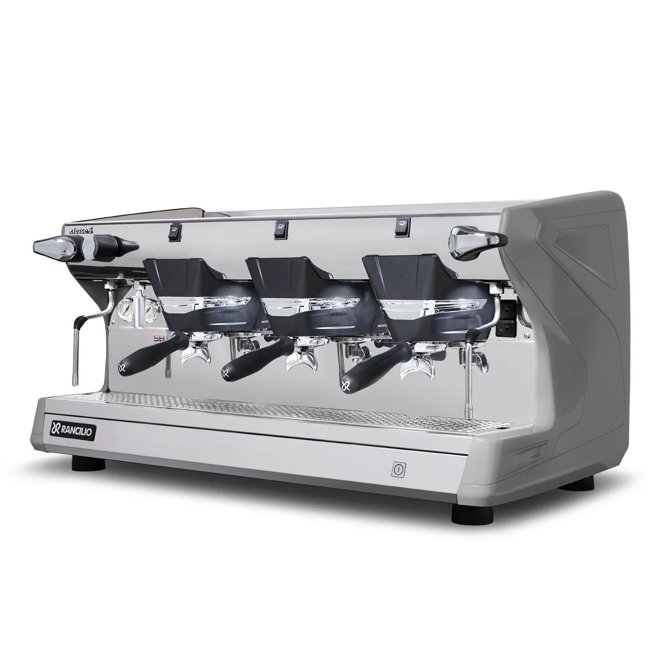 Rancilio Classe 5 S 3 Group Semi-Automatic Espresso Machine - Grey