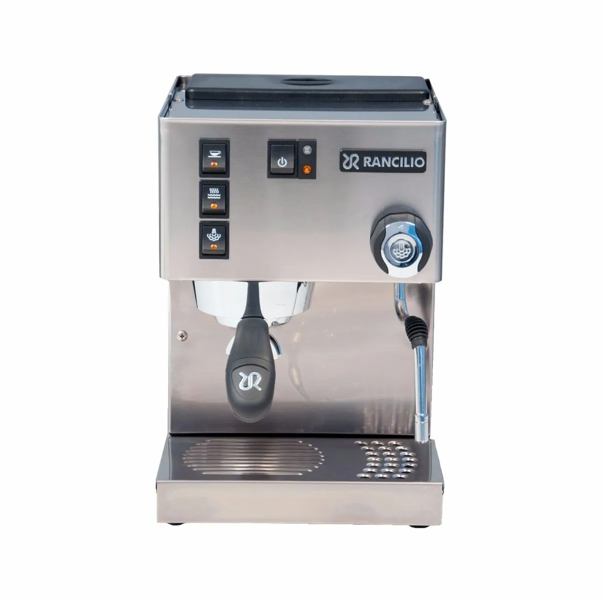 Rancilio Silvia M   Rocky Doser Grinder   Base w/ Knock Drawer
