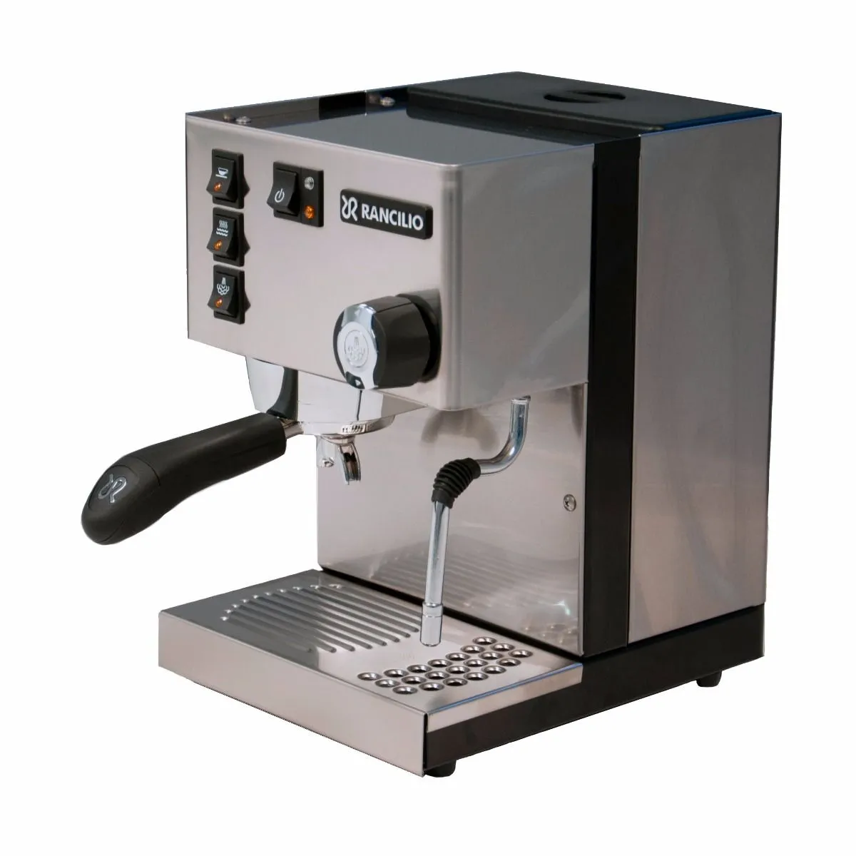 Rancilio Silvia M   Rocky Doser Grinder   Base w/ Knock Drawer
