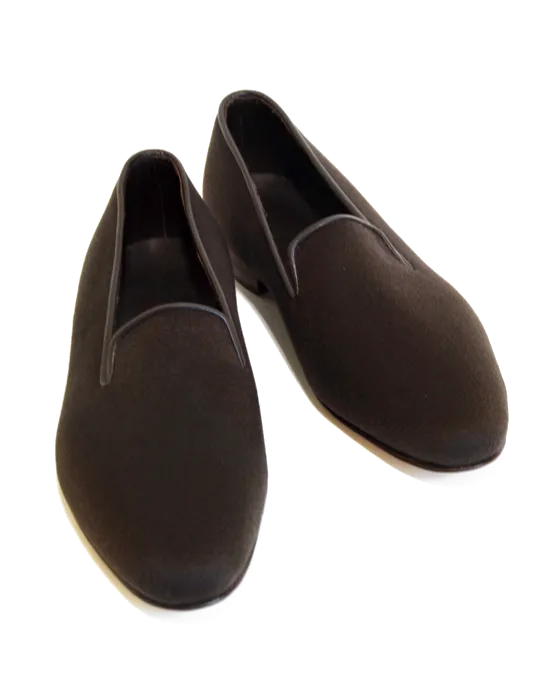 Real Cashmere Loafer - Brown