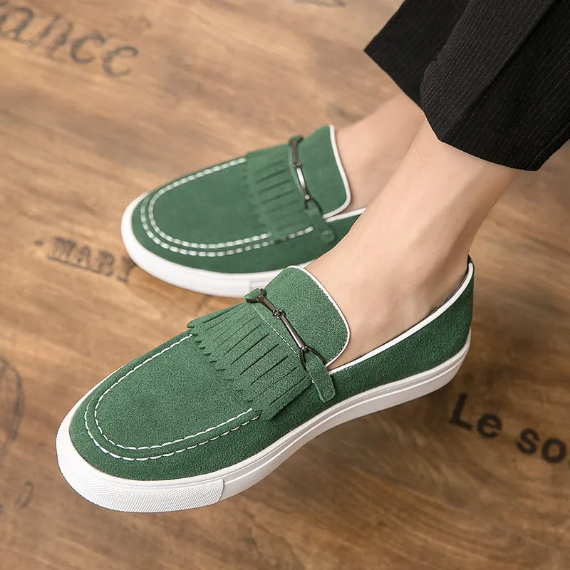 REGAL FRINGE GENUINE LEATHER LOAFER