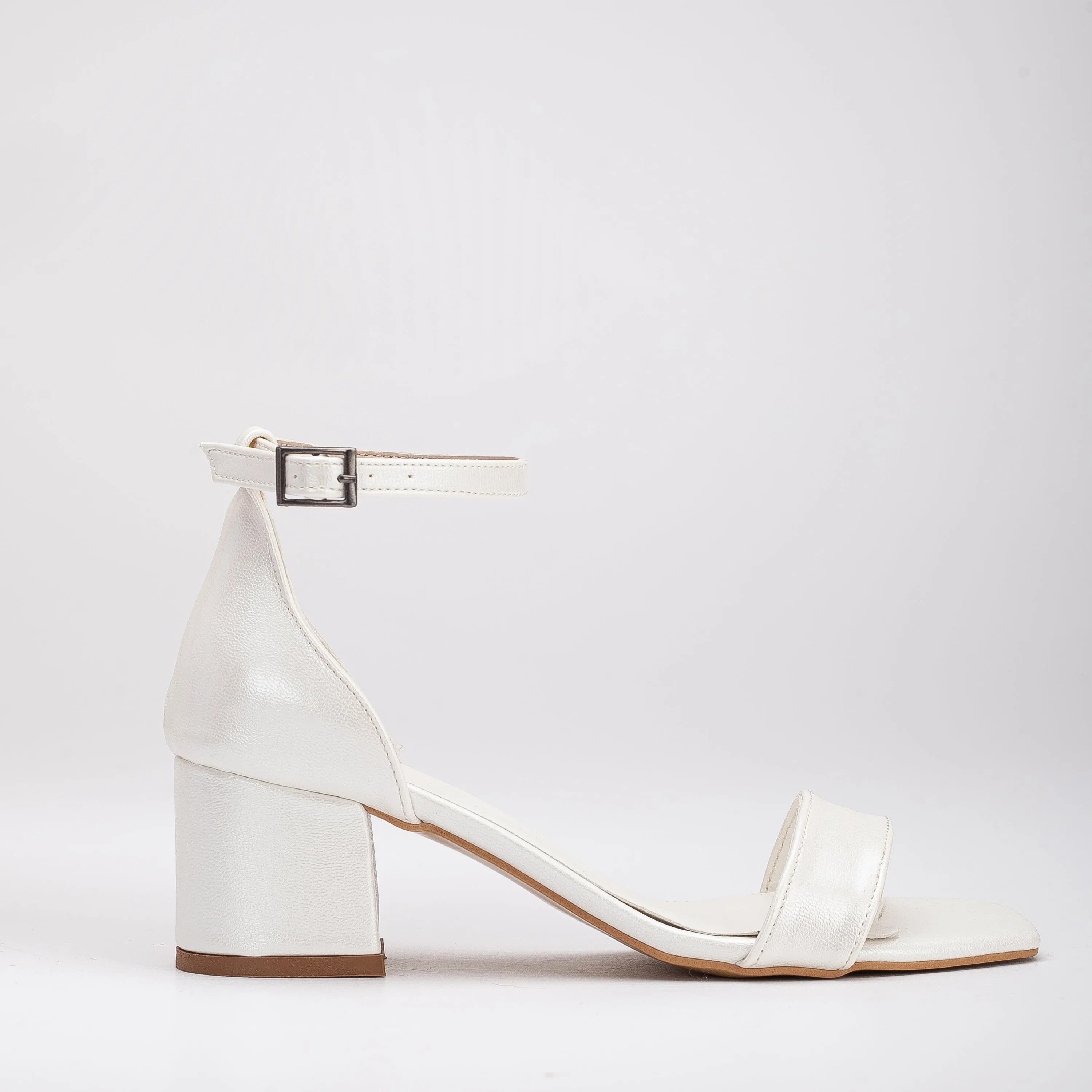 Rochelle - Ivory Bridal Sandals with Ribbon