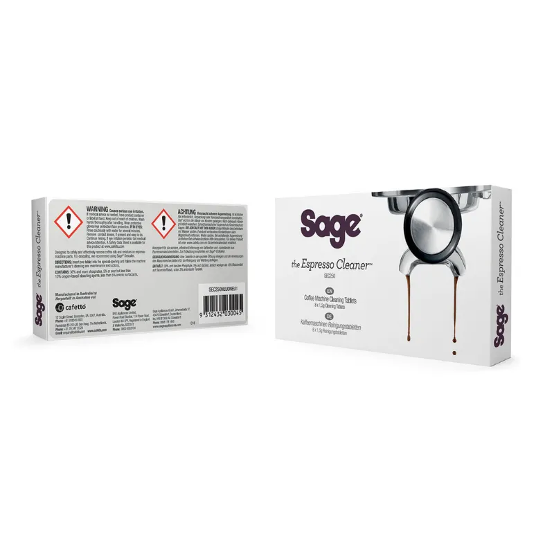 Sage: Espresso Machine Cleaning Tablets (Set of 8)