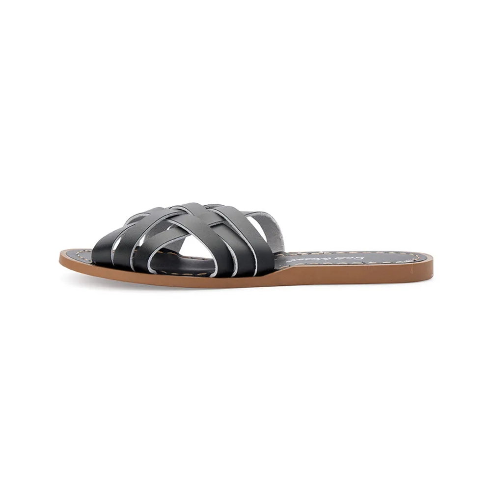 Salt Water Sandals WOMENS Retro Slide Black