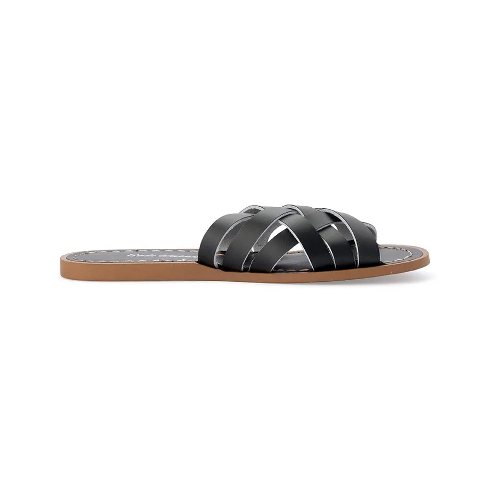 Salt Water Sandals WOMENS Retro Slide Black