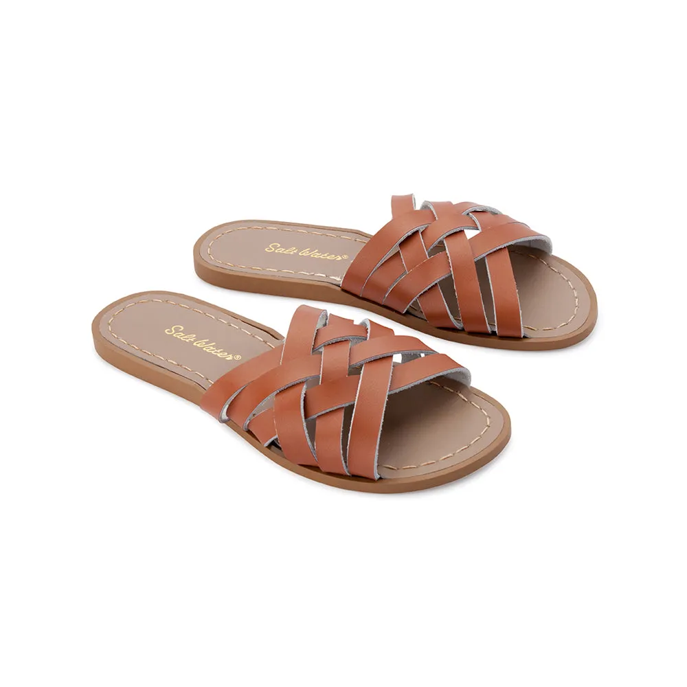 Salt Water Sandals WOMENS Retro Slide Tan