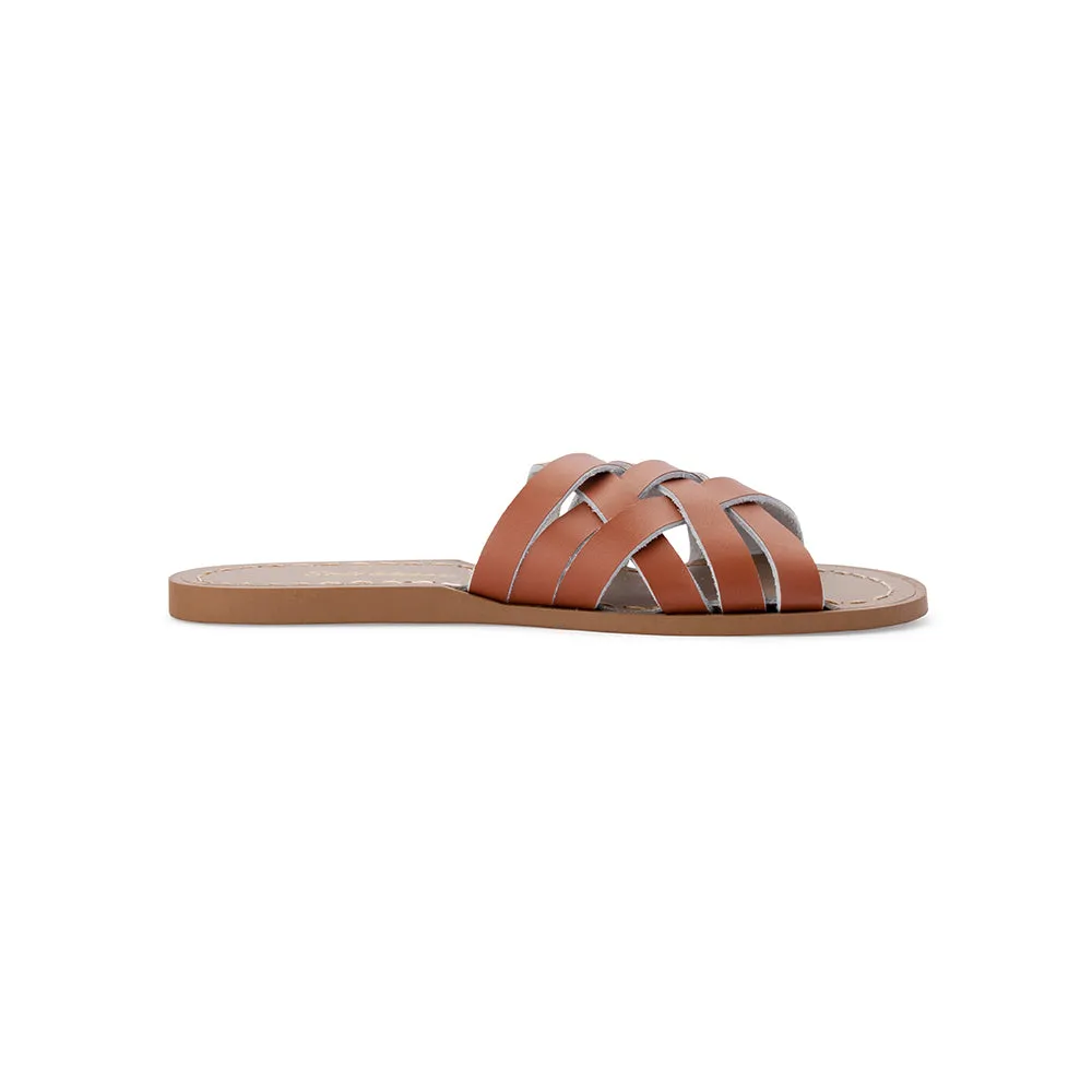Salt Water Sandals WOMENS Retro Slide Tan