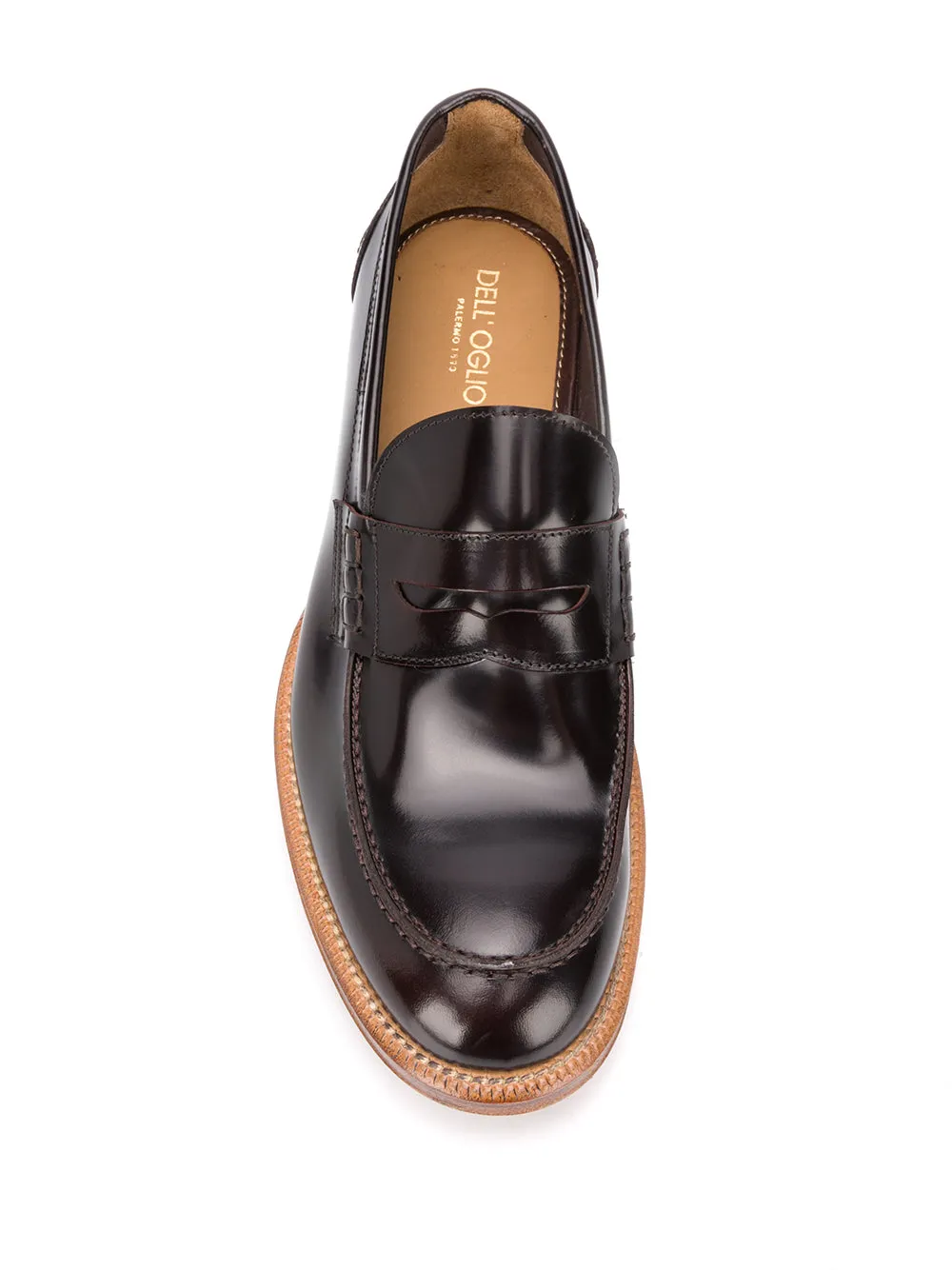 Samoa brushed leather loafers