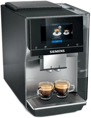 Siemens TP705GB1 EQ700 Home Connect Bean to Cup Fully Automatic Freestanding Coffee Machine, Graphite
