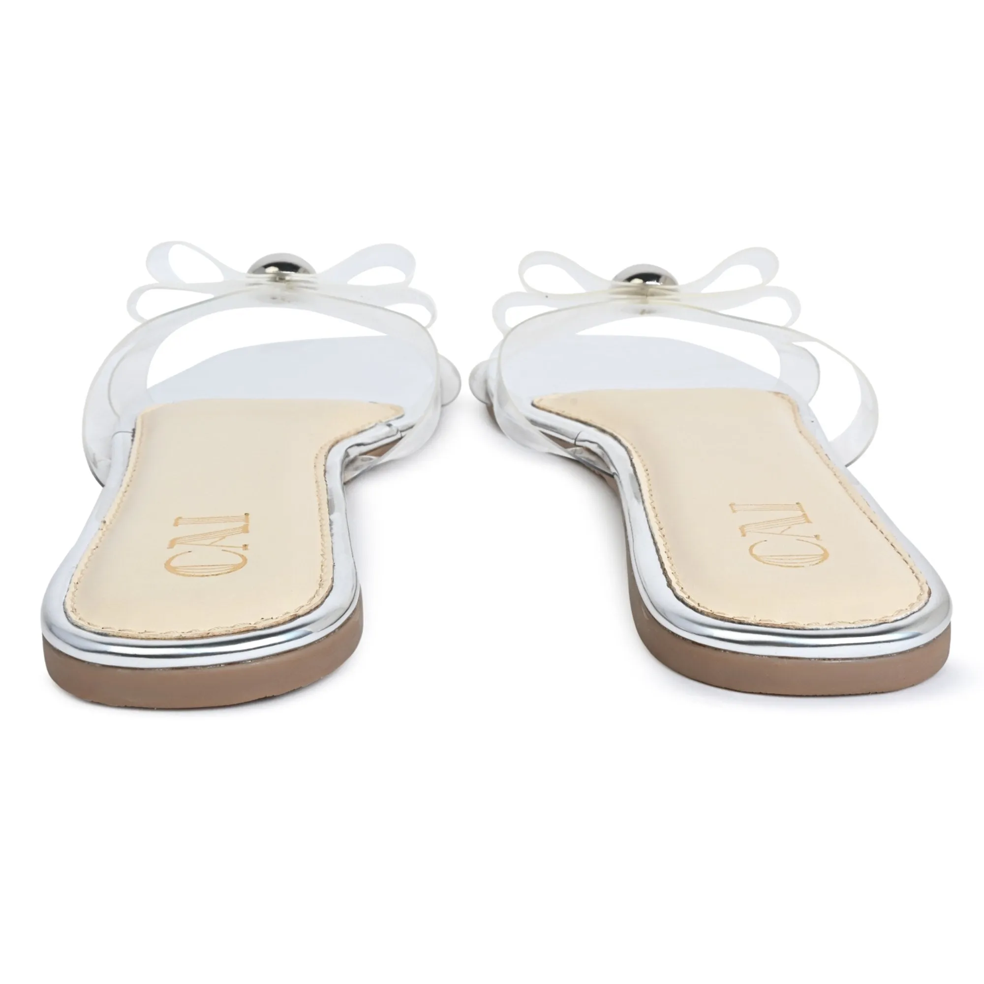 Silver Dome Sheer Flats