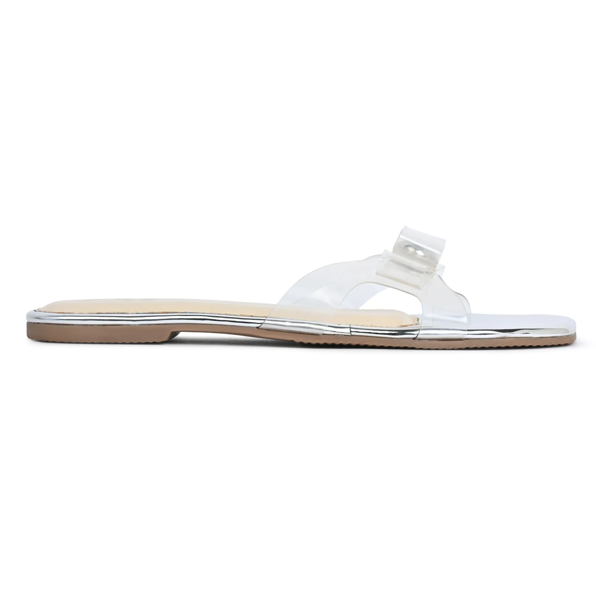 Silver Dome Sheer Flats
