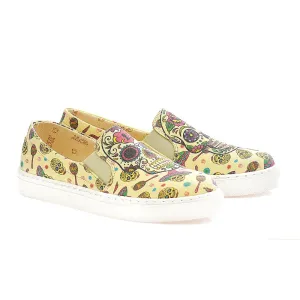 Skull Sneakers Shoes VN4406