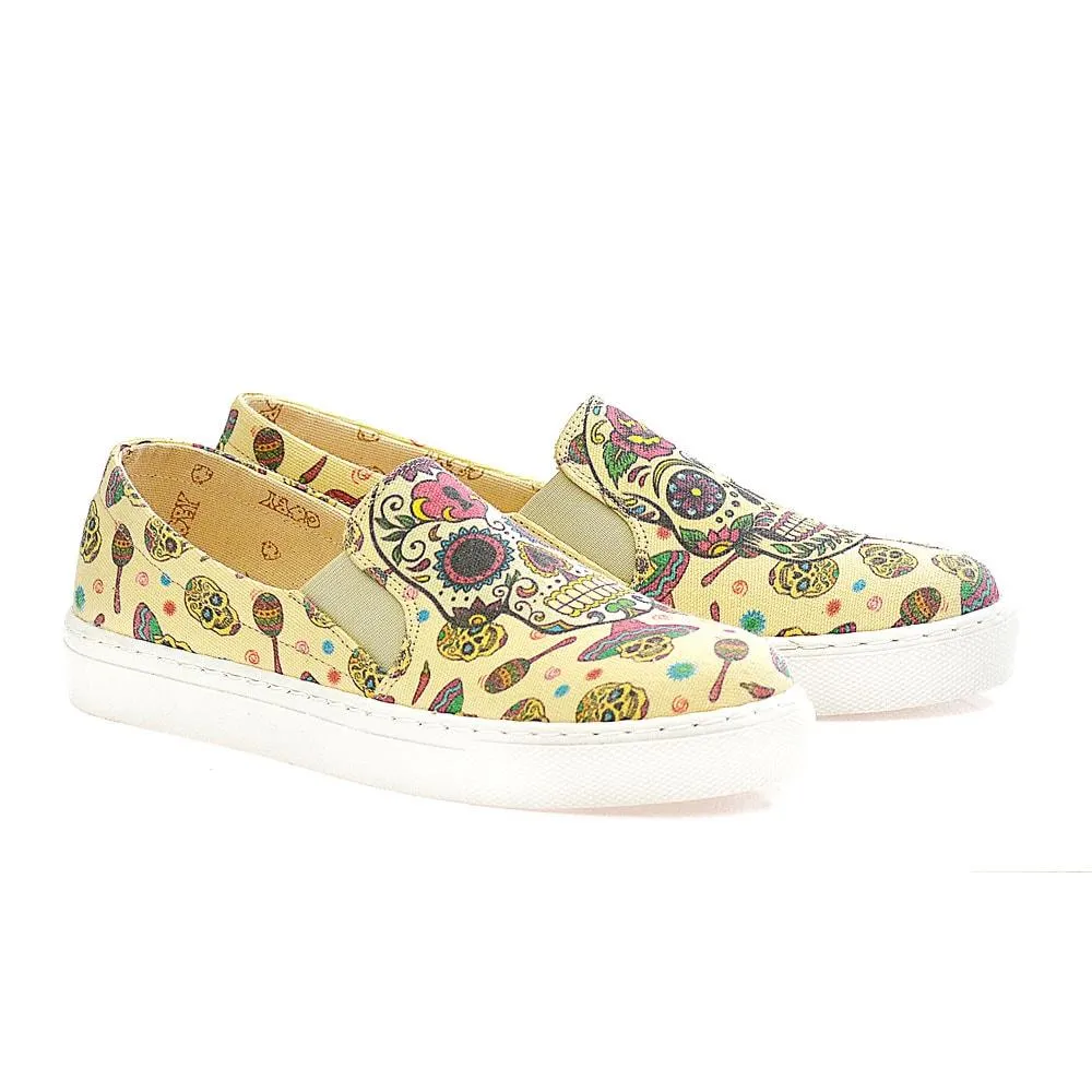 Skull Sneakers Shoes VN4406