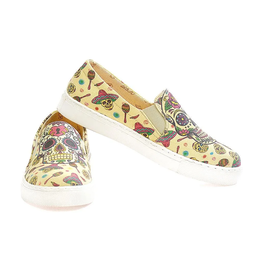 Skull Sneakers Shoes VN4406