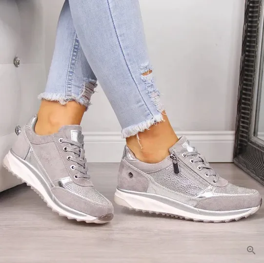 Solene - Orthopedic Sneakers with Zipper