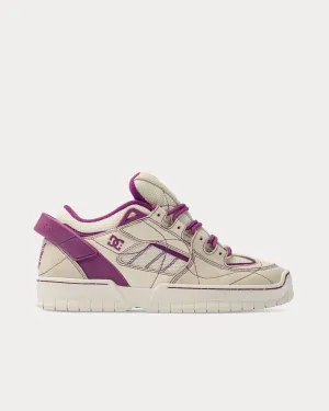 Spectre Off-White / Purple Low Top Sneakers