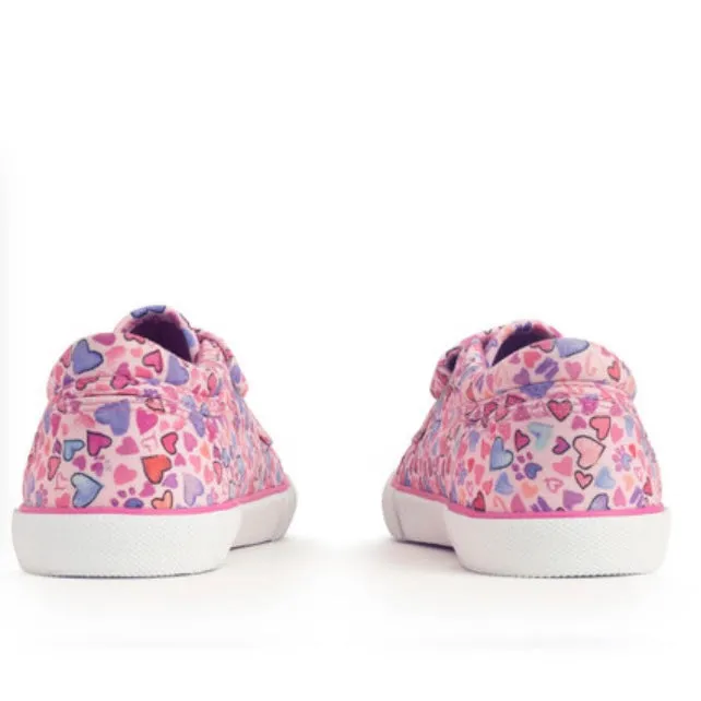 Start rite Loveheart pink canvas