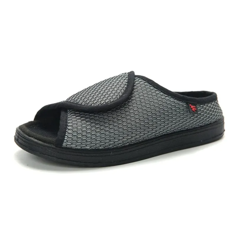 Summers Best Open-toe Easy Fit Adjustable Orthopaedic Slippers
