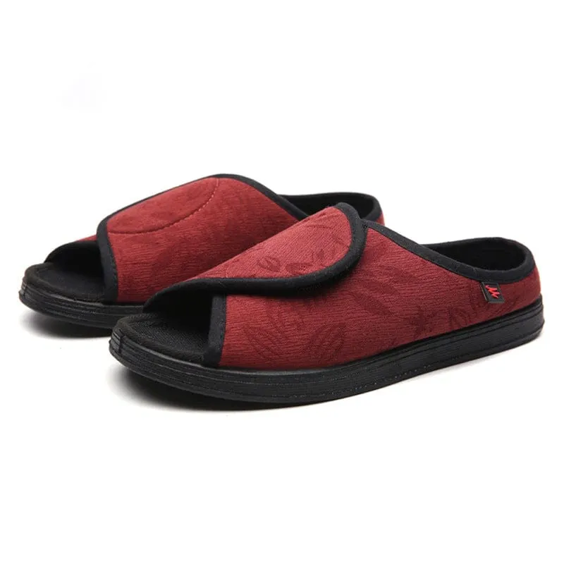 Summers Best Open-toe Easy Fit Adjustable Orthopaedic Slippers