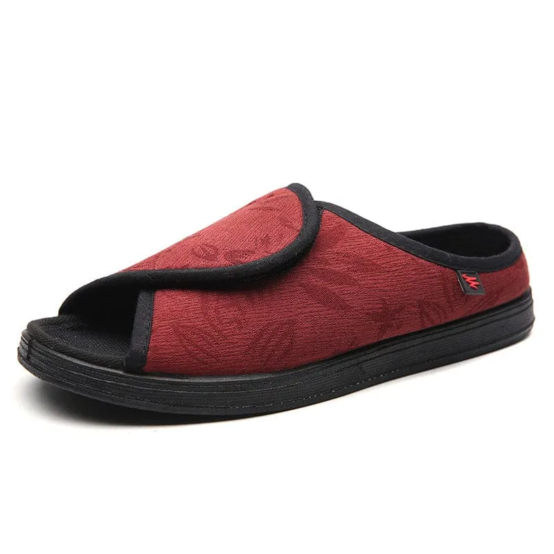 Summers Best Open-toe Easy Fit Adjustable Orthopaedic Slippers