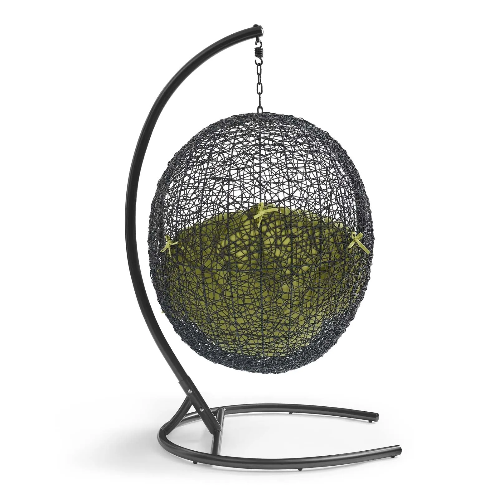 Swing Outdoor Patio Lounge Chair With Stand