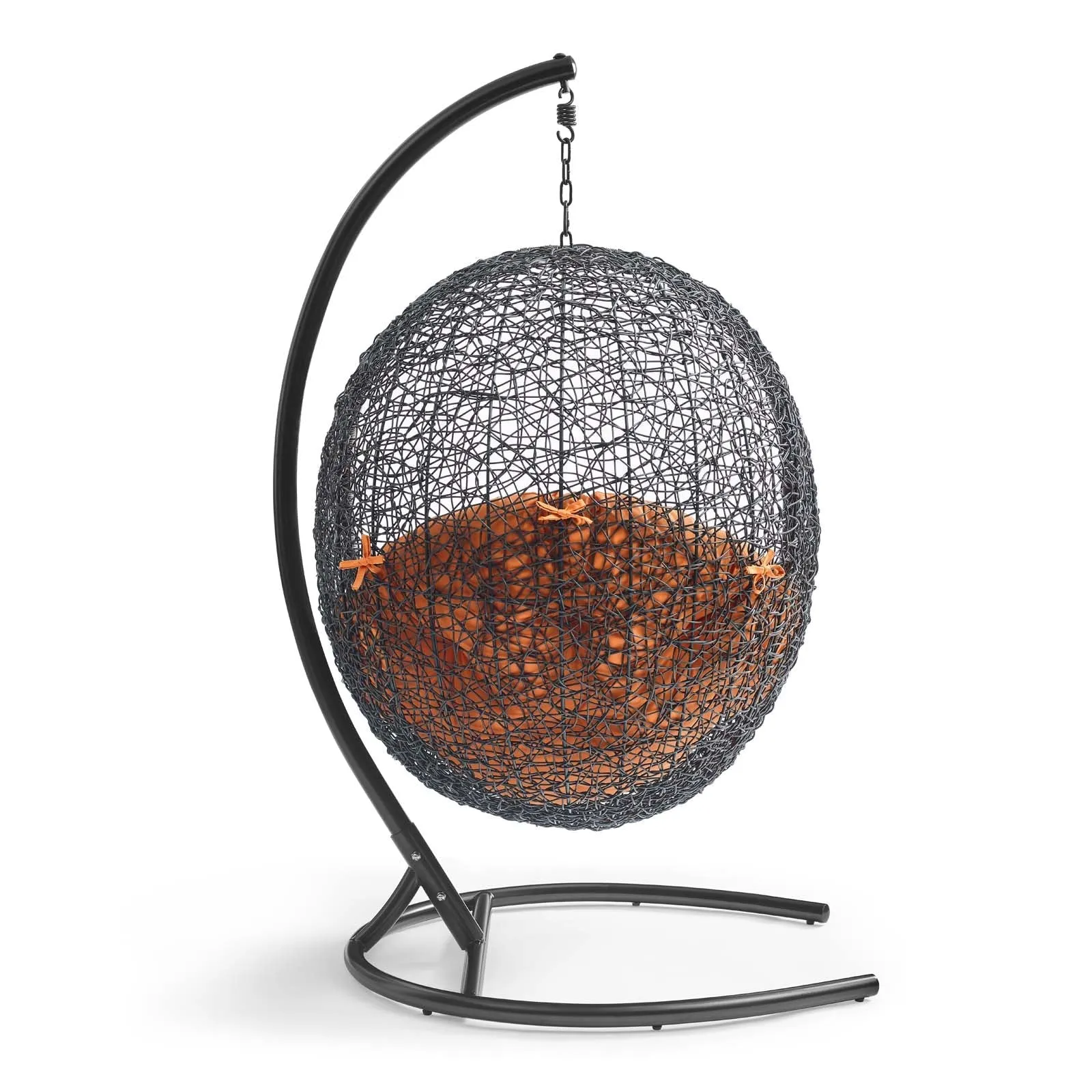 Swing Outdoor Patio Lounge Chair With Stand