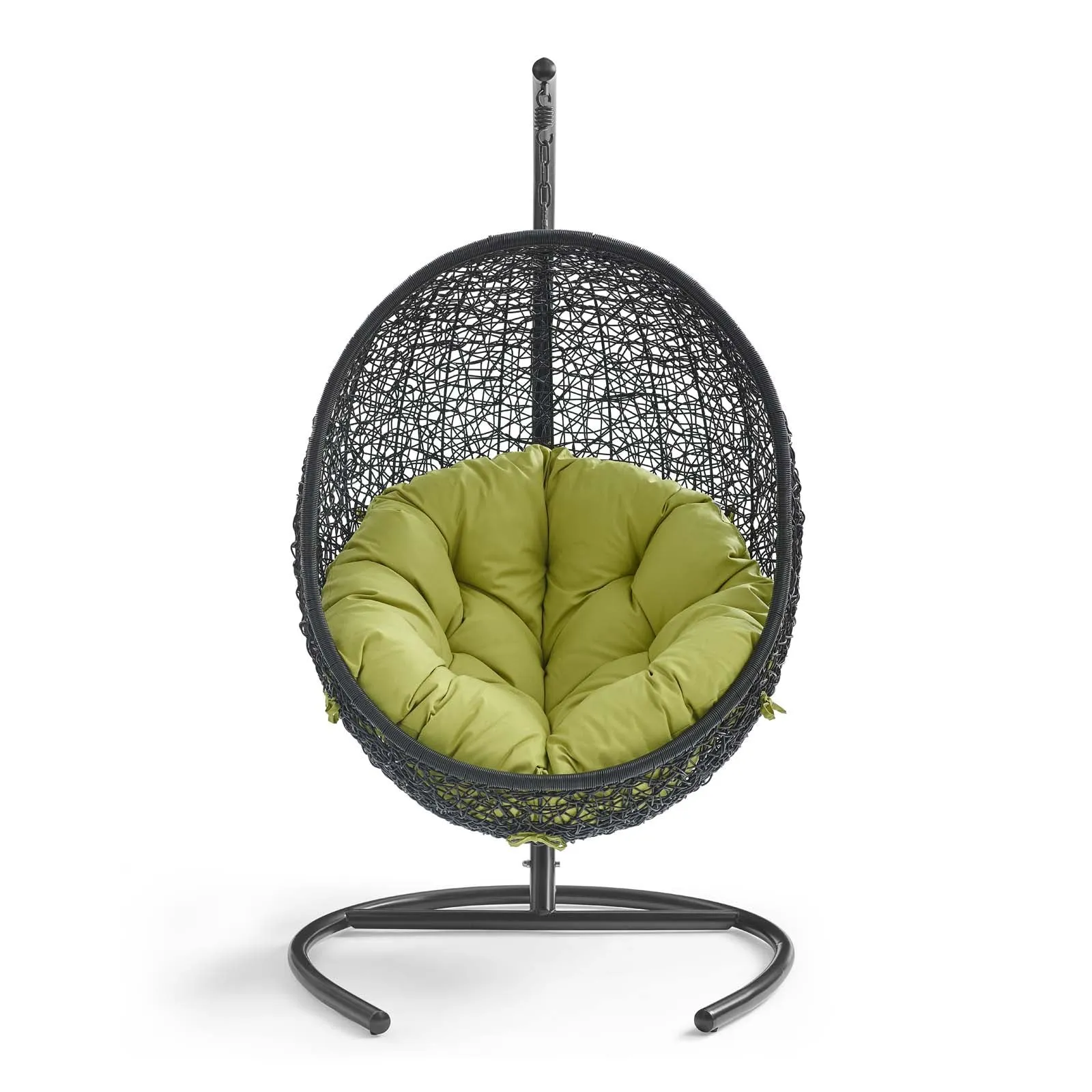 Swing Outdoor Patio Lounge Chair With Stand