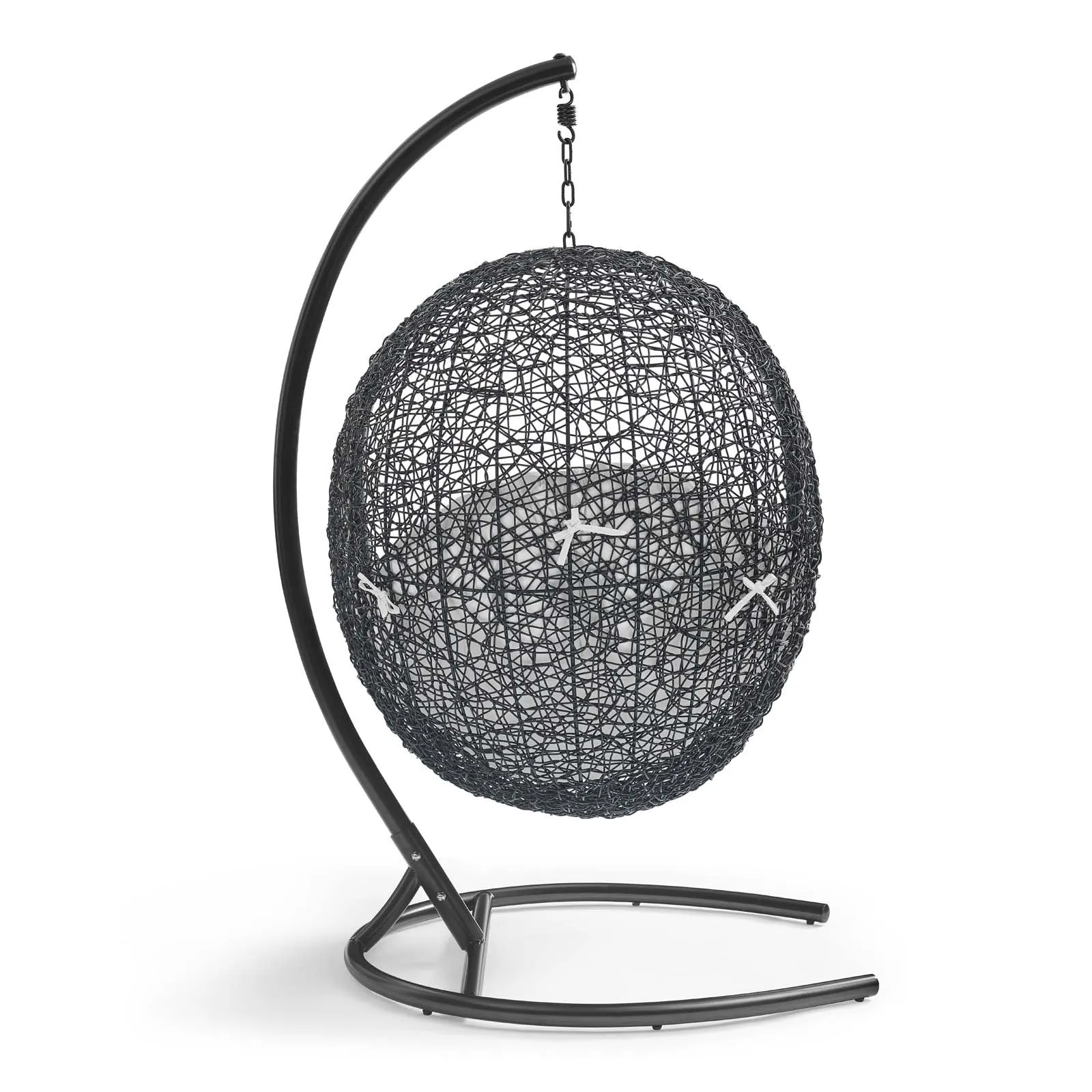 Swing Outdoor Patio Lounge Chair With Stand