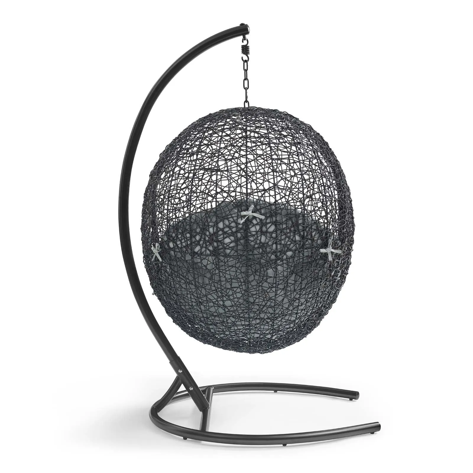Swing Outdoor Patio Lounge Chair With Stand