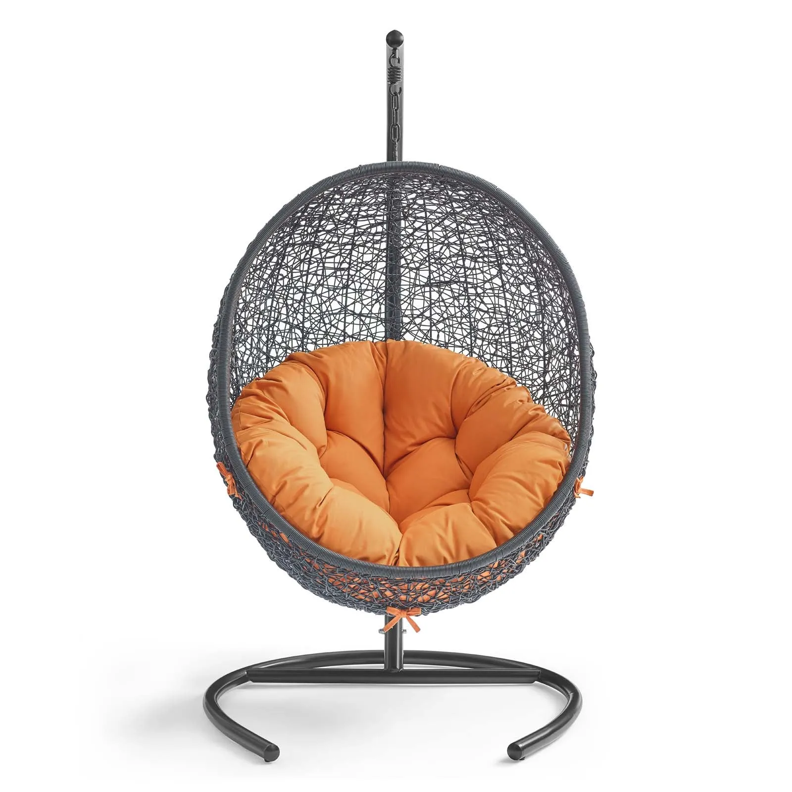 Swing Outdoor Patio Lounge Chair With Stand