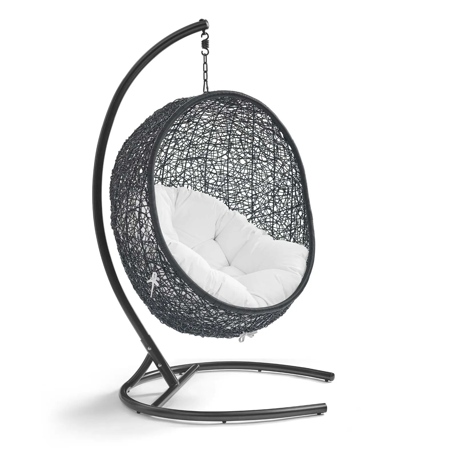 Swing Outdoor Patio Lounge Chair With Stand
