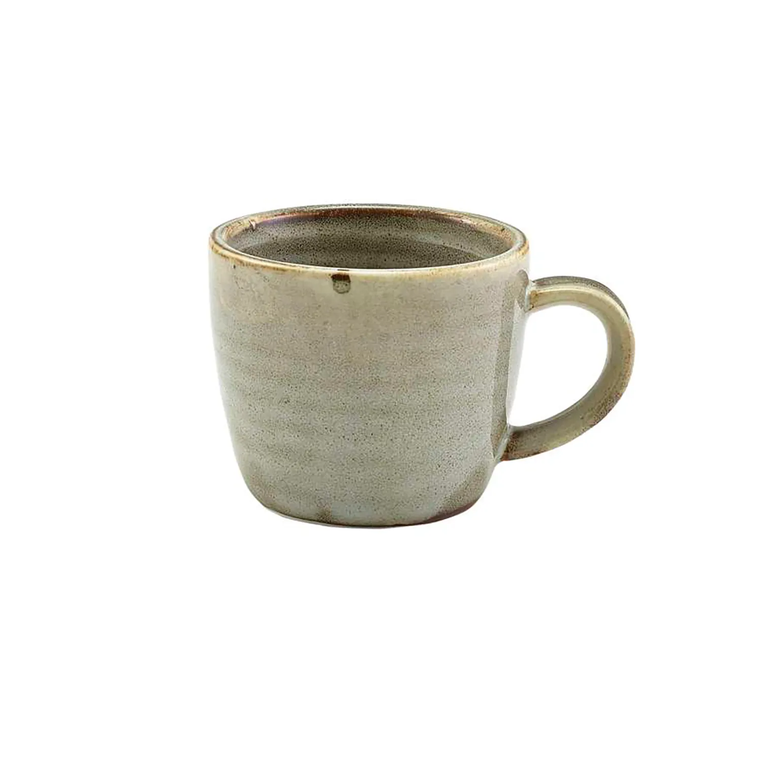 Terra Porcelain Smoke Grey Espresso Cup 9cl/3oz- Pack 6