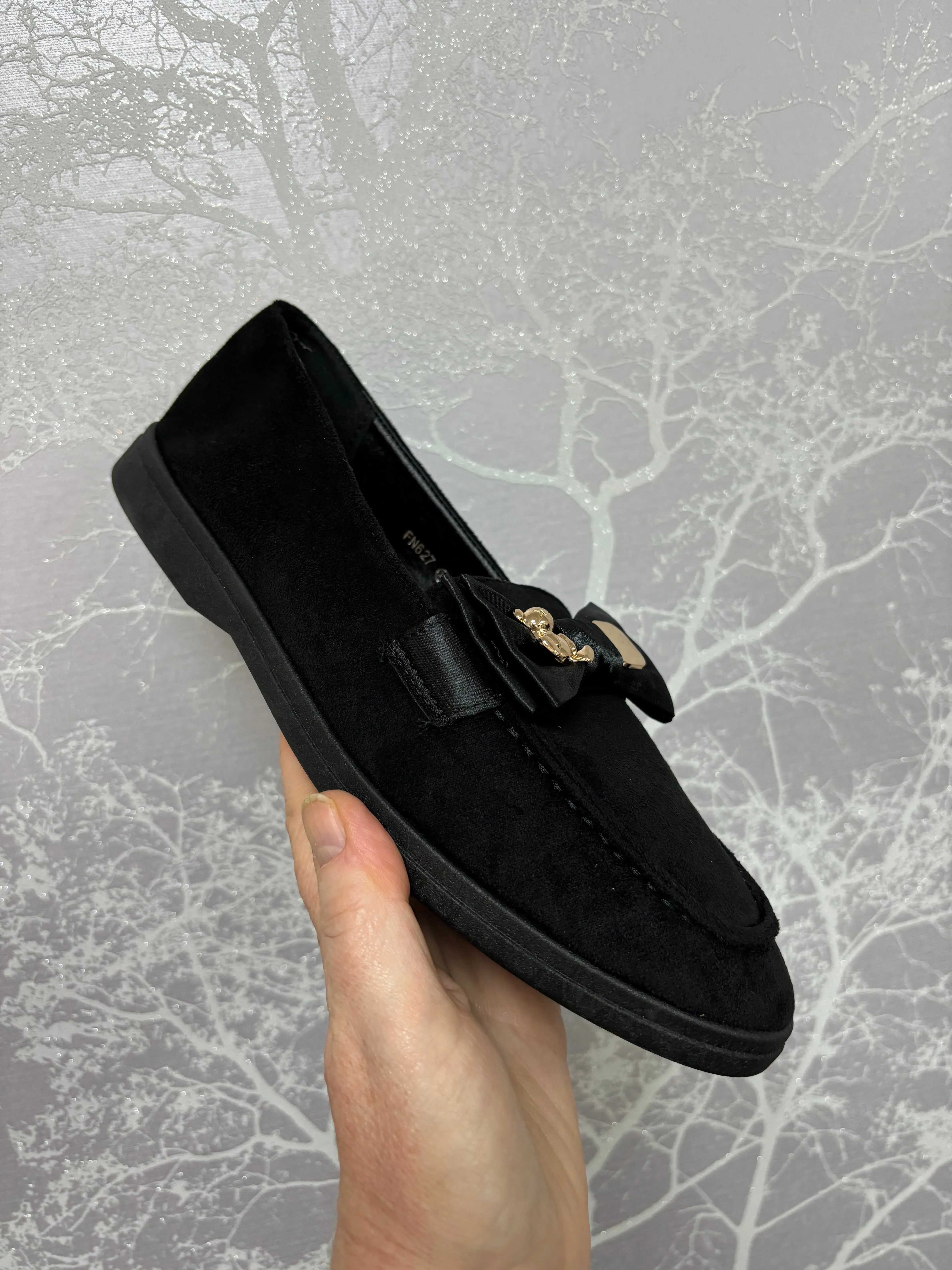 Tori Flat Loafers Black