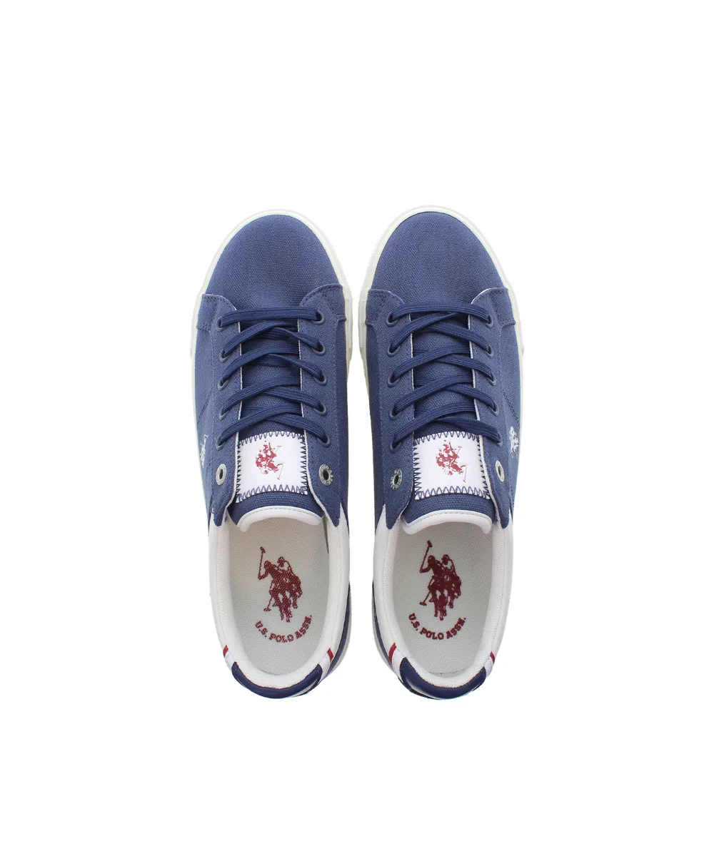 US POLO MENS CANVAS SHOE WITH CUPSOLE OUTSOLE