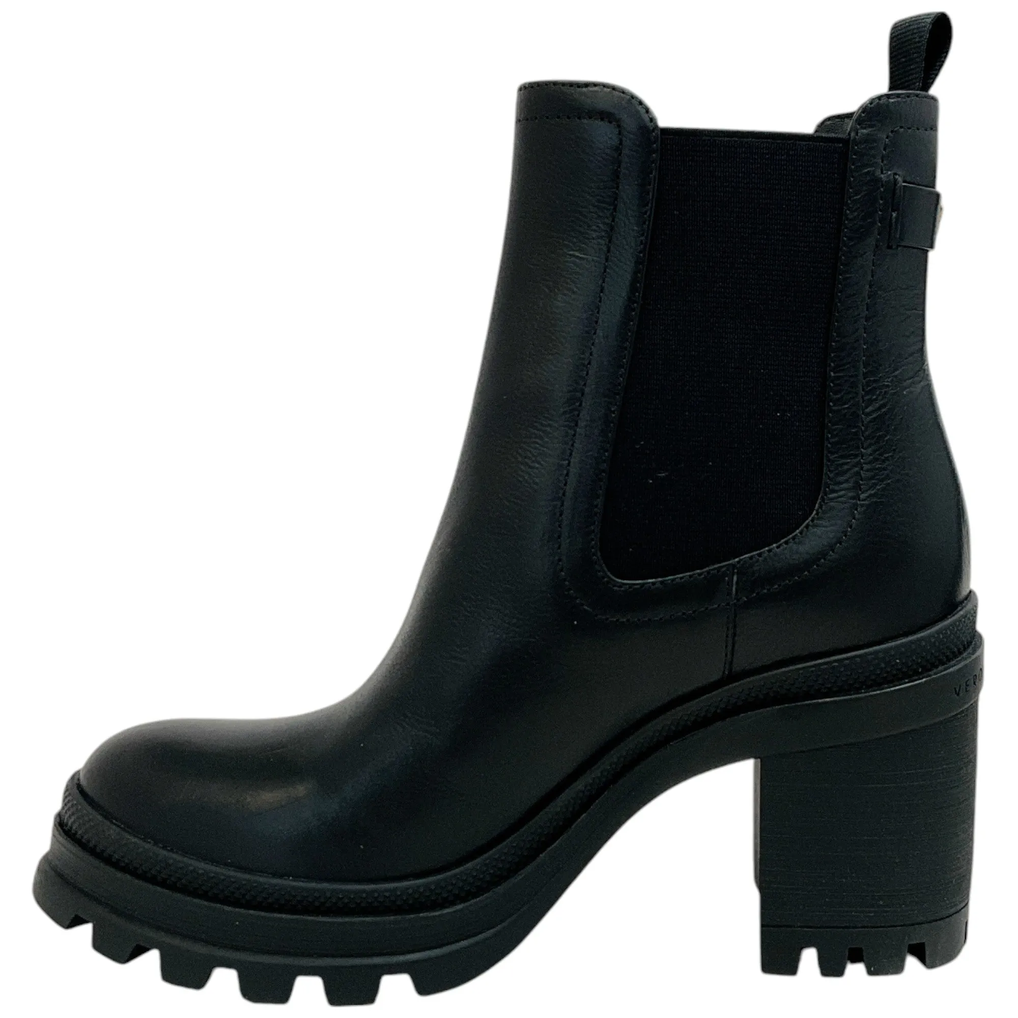 Veronica Beard Black Water Repellent Winnie Chelsea Boots