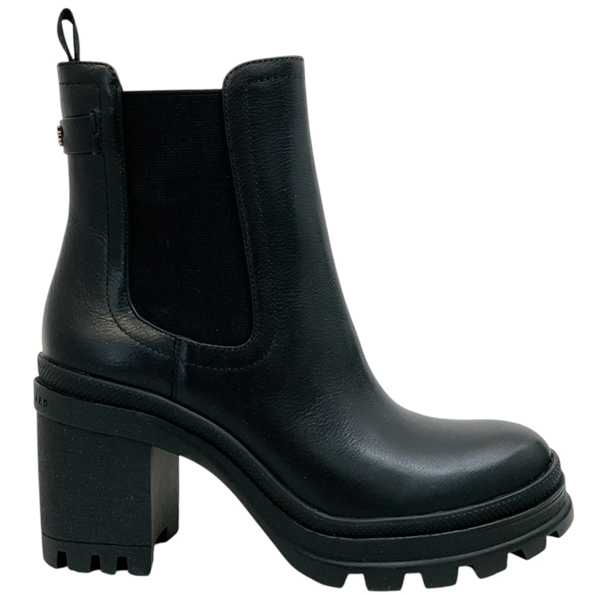Veronica Beard Black Water Repellent Winnie Chelsea Boots