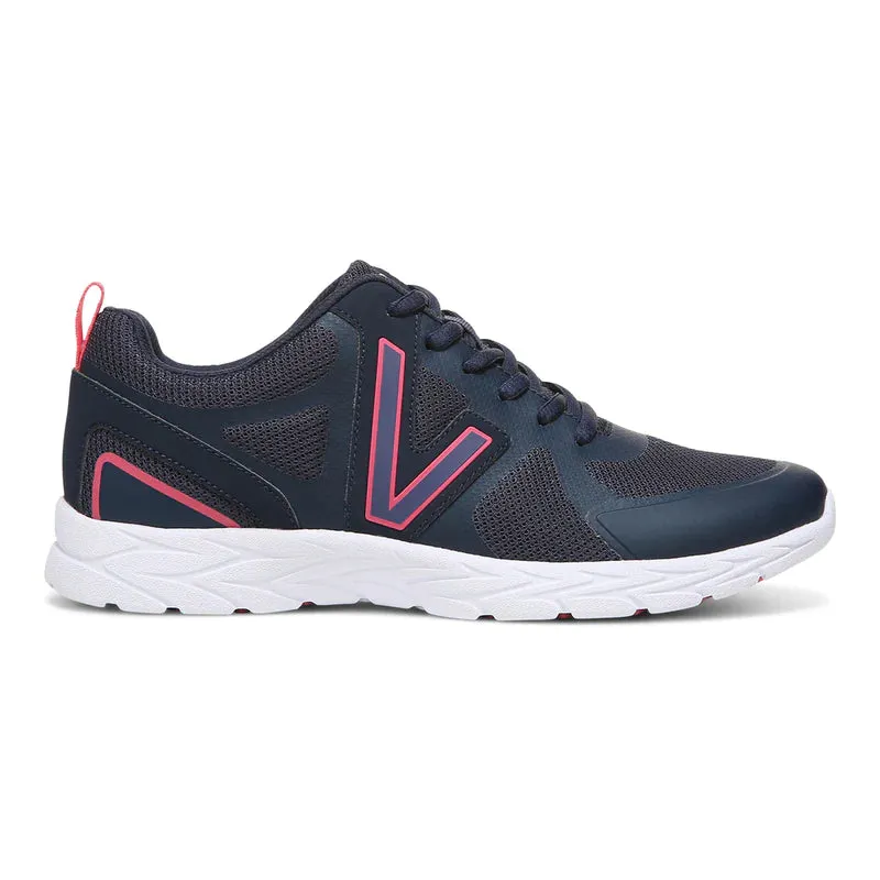 Vionic Women's Miles II Sneaker Navy/Pink