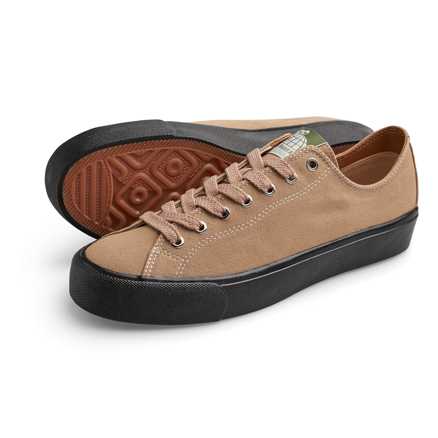 VM003-Lo Canvas (Sand/Black)