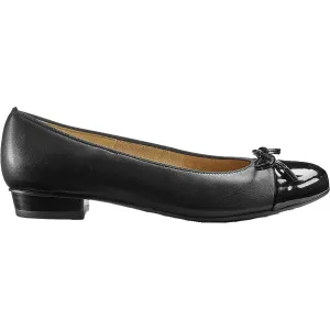 Women's Ara Belinda Black Leather/Patent