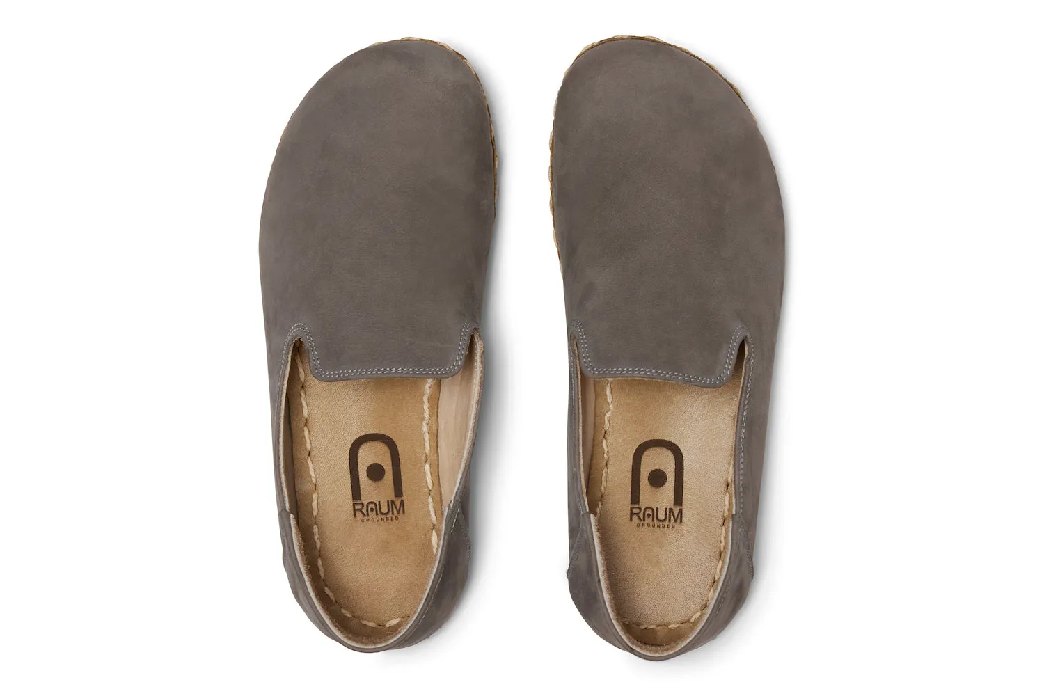 Women's Barefoot Grounding Slip-on Shoes / Stone by Raum