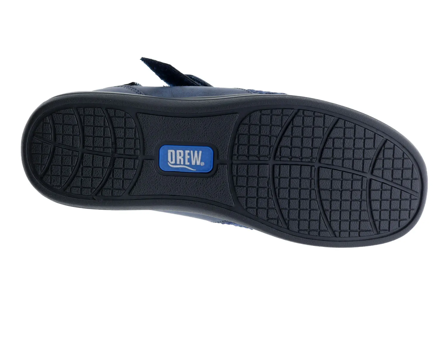 Women's Buttercup Adjustable Mary Jane DOUBLE WIDE in Navy Combo