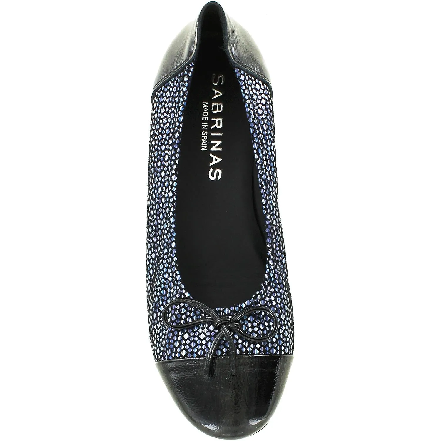 Women's Sabrinas London 41091 Navy/Black Leather/Patent