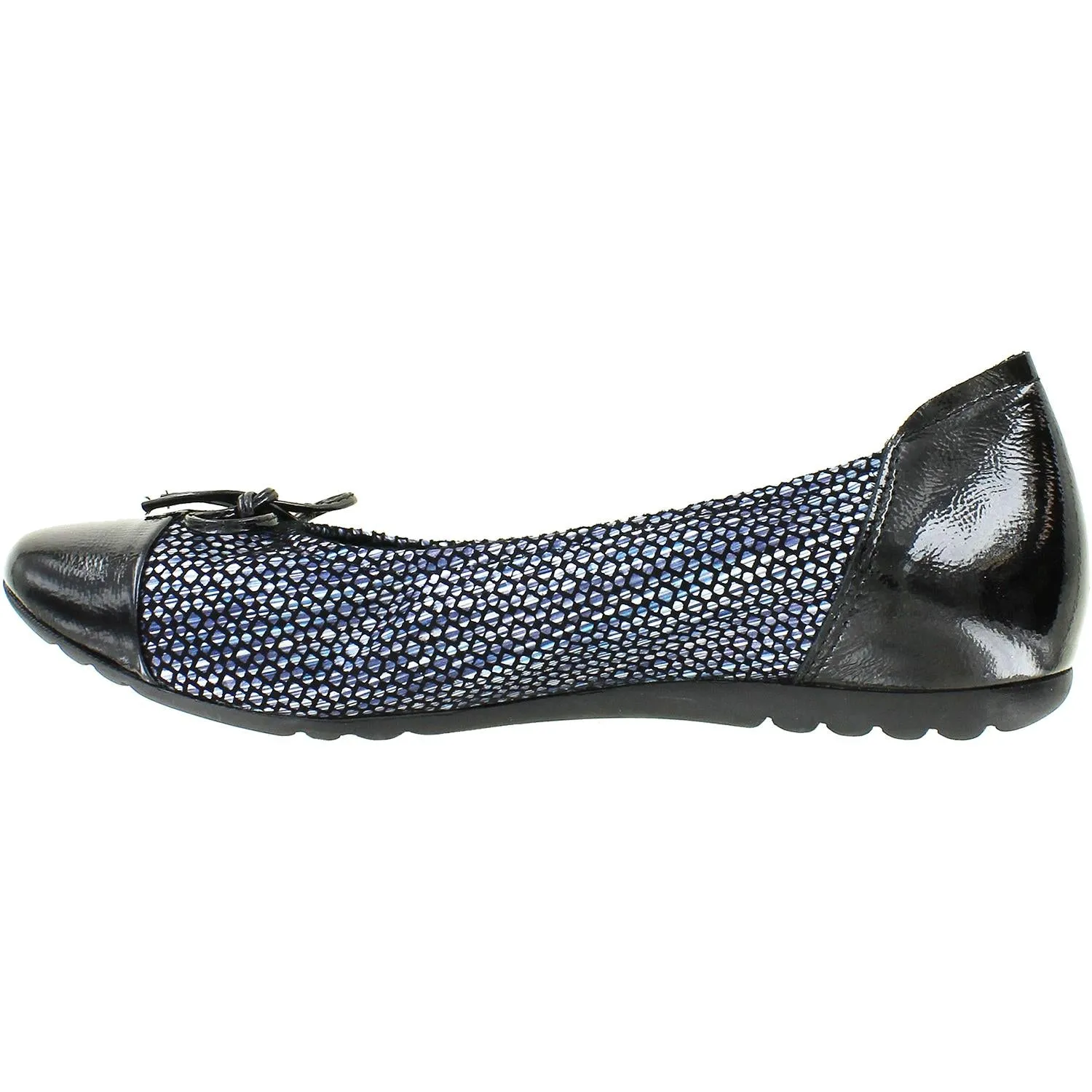 Women's Sabrinas London 41091 Navy/Black Leather/Patent