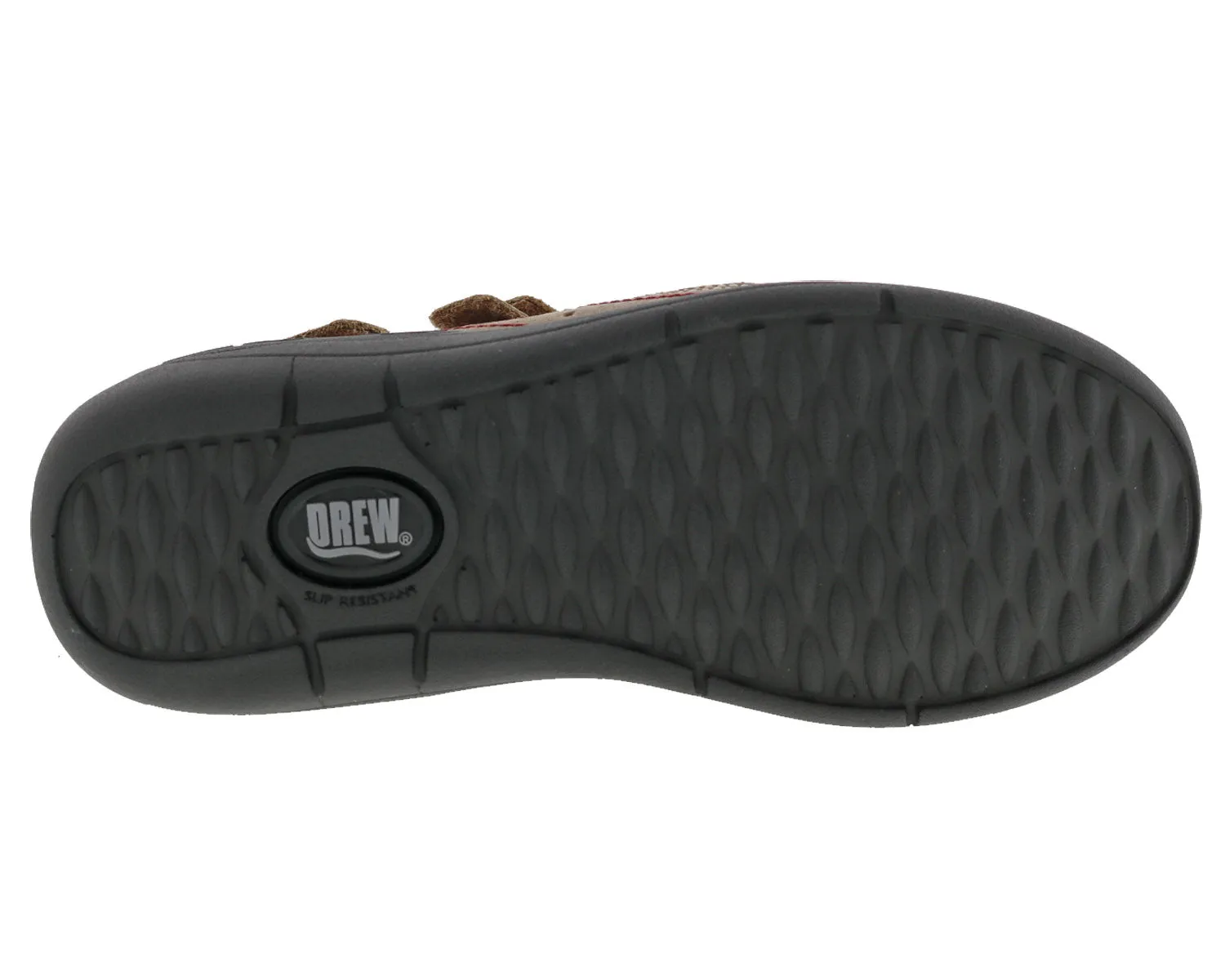 Women's Triumph Adjustable Mary Jane EXTRA WIDE in Tan Combo