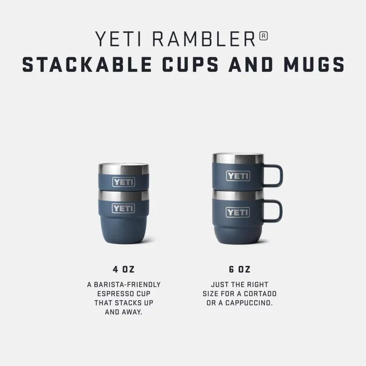 Yeti 4oz Espresso Cups 2 Pack - Sandstone Pink